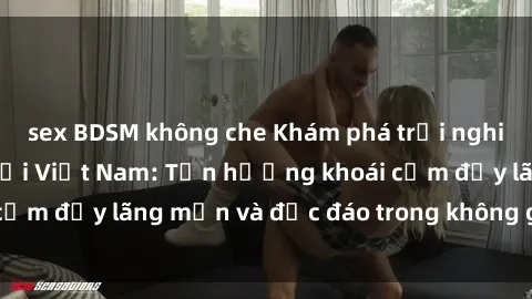sex BDSM không che Khám phá trải nghiệm sex khách sạn tại Việt Nam: Tận hưởng khoái cảm đầy lãng mạn và độc đáo trong không gian riêng tư