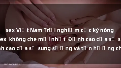 sex Việt Nam Trải nghiệm cực kỳ nóng bỏng trong phim sex  không che mới nhất  Đỉnh cao của sự sung sướng và tận hưởng chân thật